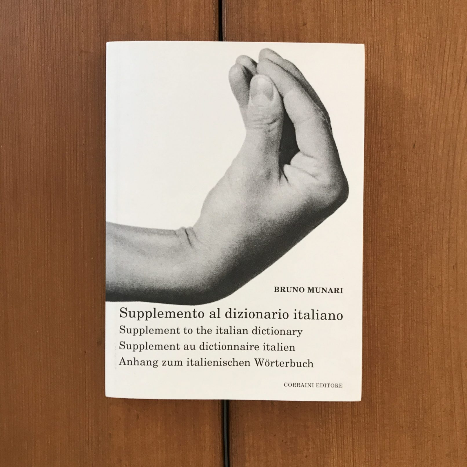 Supplement to the Italian dictionary