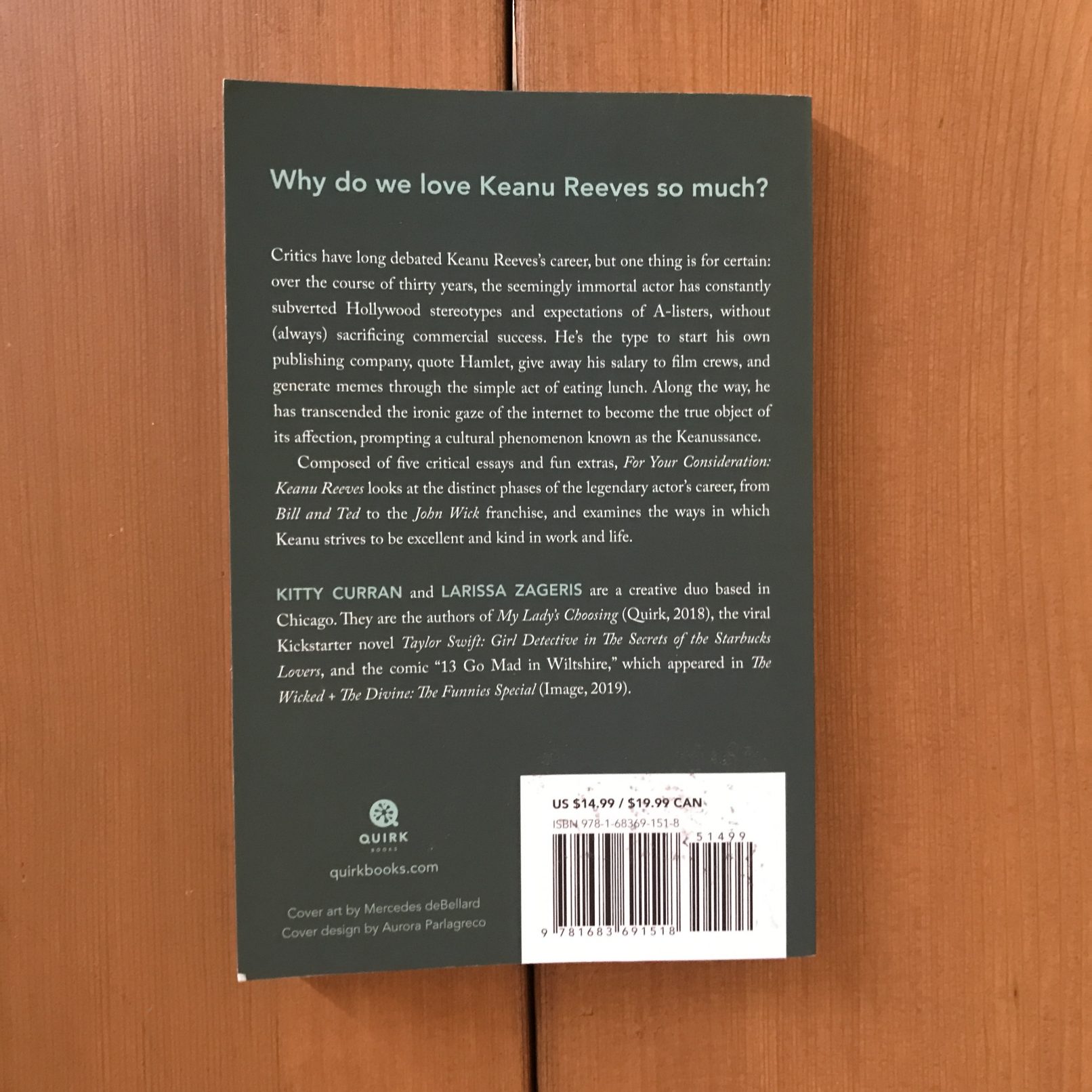 Keanu Reeves (For Your Consideration, Bk. 2)